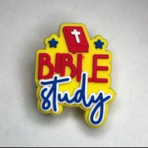 5/$10 Bible Study crocs charm/jibbitz